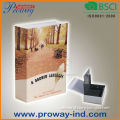 High security four color printing book safe box